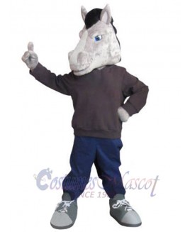 Mustang Horse mascot costume