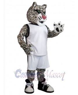 Leopard mascot costume