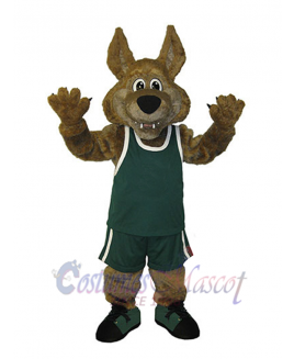 Coyote mascot costume