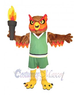 Owl mascot costume