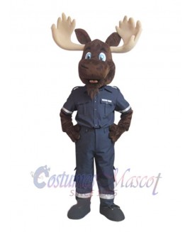 Moose mascot costume