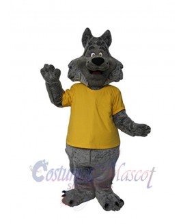 Wolf mascot costume