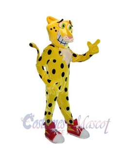 Leopard mascot costume