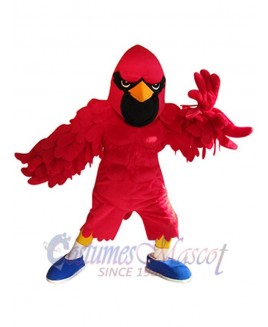 Cardinal Bird mascot costume