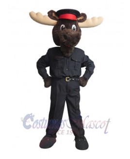 Moose mascot costume