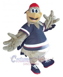 Hawk mascot costume