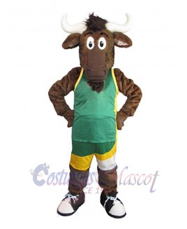 Bull mascot costume