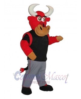 Bull mascot costume