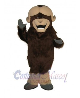 Muskox mascot costume