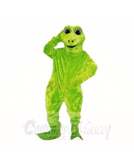 Green Friendly Lightweight Frog Mascot Costumes Cartoon