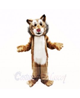 Friendly Lightweight Bobcat Mascot Costumes Adult