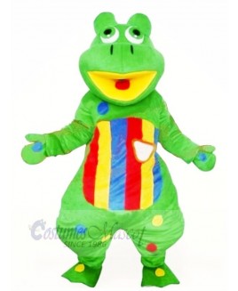 Lovely Green Frog Mascot Costumes Cheap
