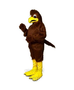 Cute Crested Hawk Mascot Costume