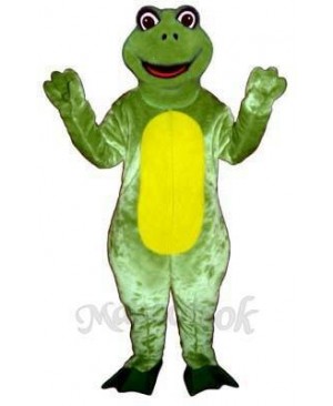 Happy Frog Mascot Costume