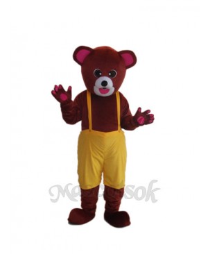 Brown Bear Mascot Adult Costume