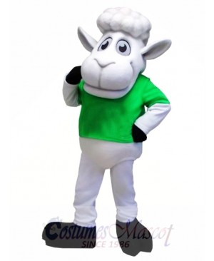 Cute Sheep Mascot Costume