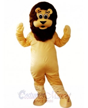 Cartoon Lion Mascot Costume  