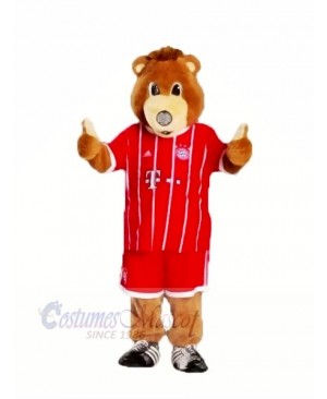 Bayern Munich Bear with Red Clothes Mascot Costumes Animal