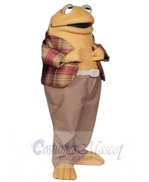 Toad mascot costume