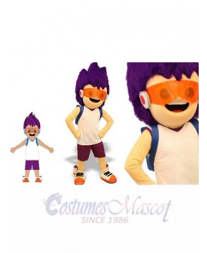 Boy mascot costume