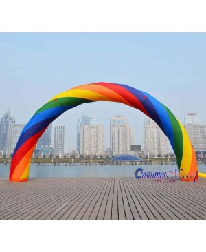 Brand New Discount 20ft*10ft D=6M/20ft inflatable Rainbow arch Advertising 