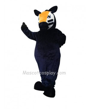 Dark Blue Trojan Horse Mascot Costume