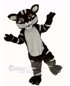 Brown Wildcat Mascot Costume Animal