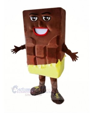 Chocolate Bar Mascot Costume Cartoon