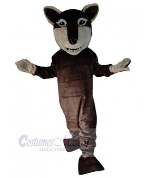 Wolf mascot costume