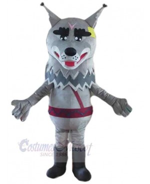 Wolf mascot costume