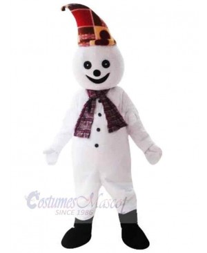 Snowman mascot costume