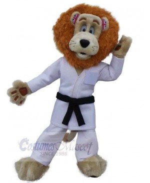 Lion mascot costume