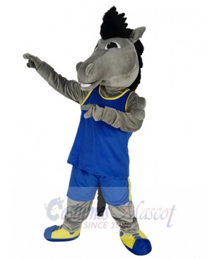 Mustang Horse mascot costume