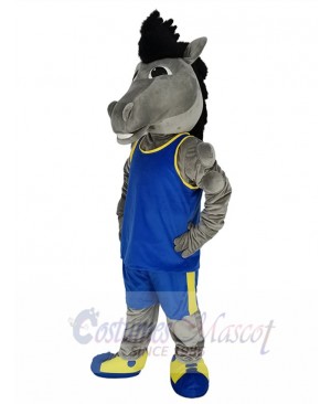 Mustang Horse mascot costume