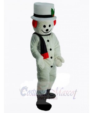 Snowman mascot costume