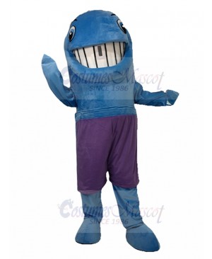 Whale mascot costume