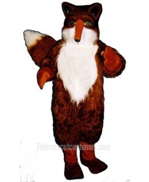 Cute Red Fox Mascot Costume