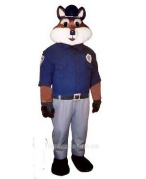 Cute Trooper Fox Mascot Costume