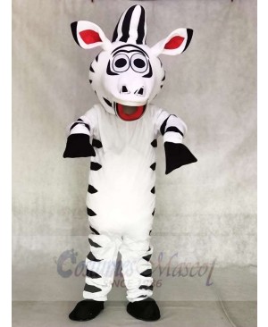 Cute Zebra Horse Mascot Costumes Animal