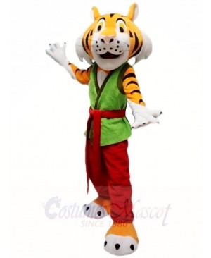 Kung Fu Tiger Mascot Costumes Animal 