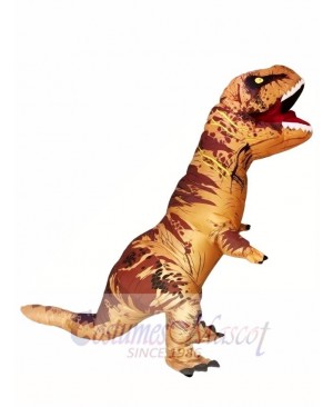 Adult Inflatable T-Rex Tyrannosaurus Costume Dinosaur Halloween Suit Cosplay Fantasy Costume 