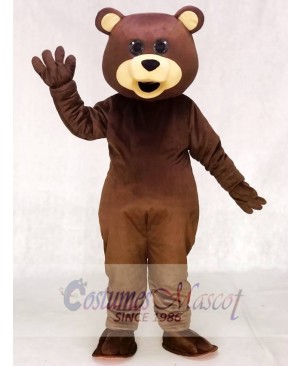 Brown Teddy Bear Toy Mascot Costumes Animal  