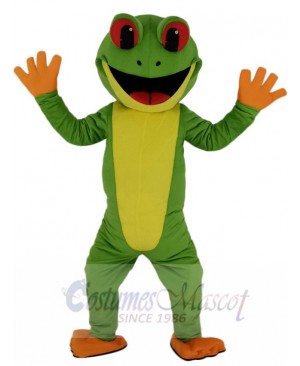 Green Tree Frog Mascot Costumes Animal