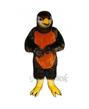 Redd Robin Mockingbird Mascot Costume