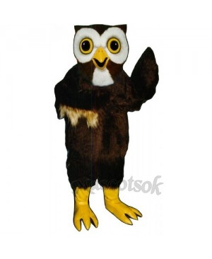 Cute Night Owl Mascot Costume