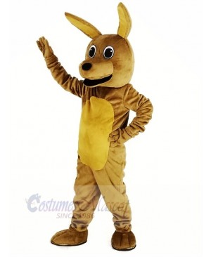 Brown Kangaroo Mascot Costume Adult