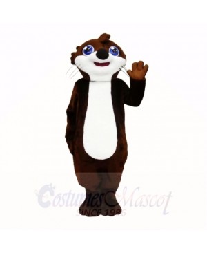 Smiling Top Quality Otter Mascot Costumes Cartoon