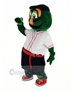 Wally Red Sox with White T-shirt Mascot Costume