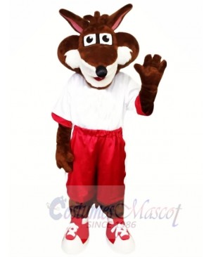 Fox with Big Eyes Mascot Costumes Animal