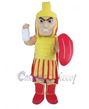 Spartan mascot costume